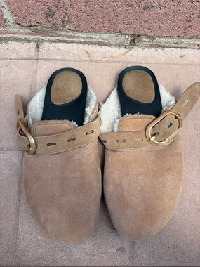Rag and Bone suede mules, sz 7